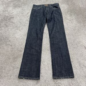 See Thru Soul Bootcut Denim Jeans Womens 27 Blue Dark Wash Mid Rise Casual 29x32